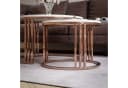 Lookway LORI 2in1 Couchtisch-Set Kupferoptik Matt Bild 5