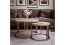 Lookway Couchtisch LORI 2in1 Set Kupfergestell Bild 3