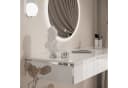 Lookway Schminktisch AURORA SILVER mit LED-Spiegel Bild 5