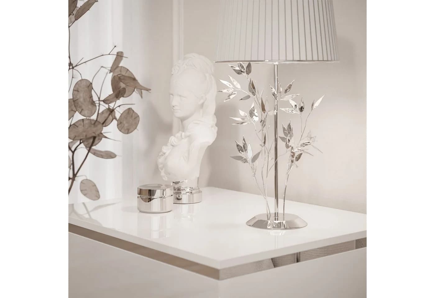 Lookway Nachttisch AURORA SILVER Silber - Bild 5