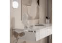 Lookway Schminktisch AURORA SILVER Hängend mit LED-Spiegel Bild 5