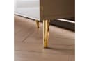 Lookway Kommode ONYX Hochglanz Kaschmir Goldene Beine Bild 5