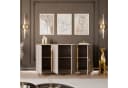 Lookway Kommode ONYX 4D Kaschmir Hochglanz mit goldenen Details Bild 3