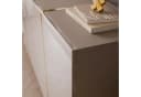 Lookway Kommode ONYX 4D Kaschmir Hochglanz mit goldenen Details Bild 5