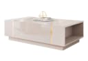 Lookway Couchtisch ONYX Kaschmir Hochglanz Moderner Wohnzimmertisch Bild 2