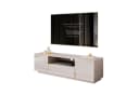 Lookway TV-Schrank ONYX Kaschmir Hochglanz mit goldenen Akzenten Bild 2