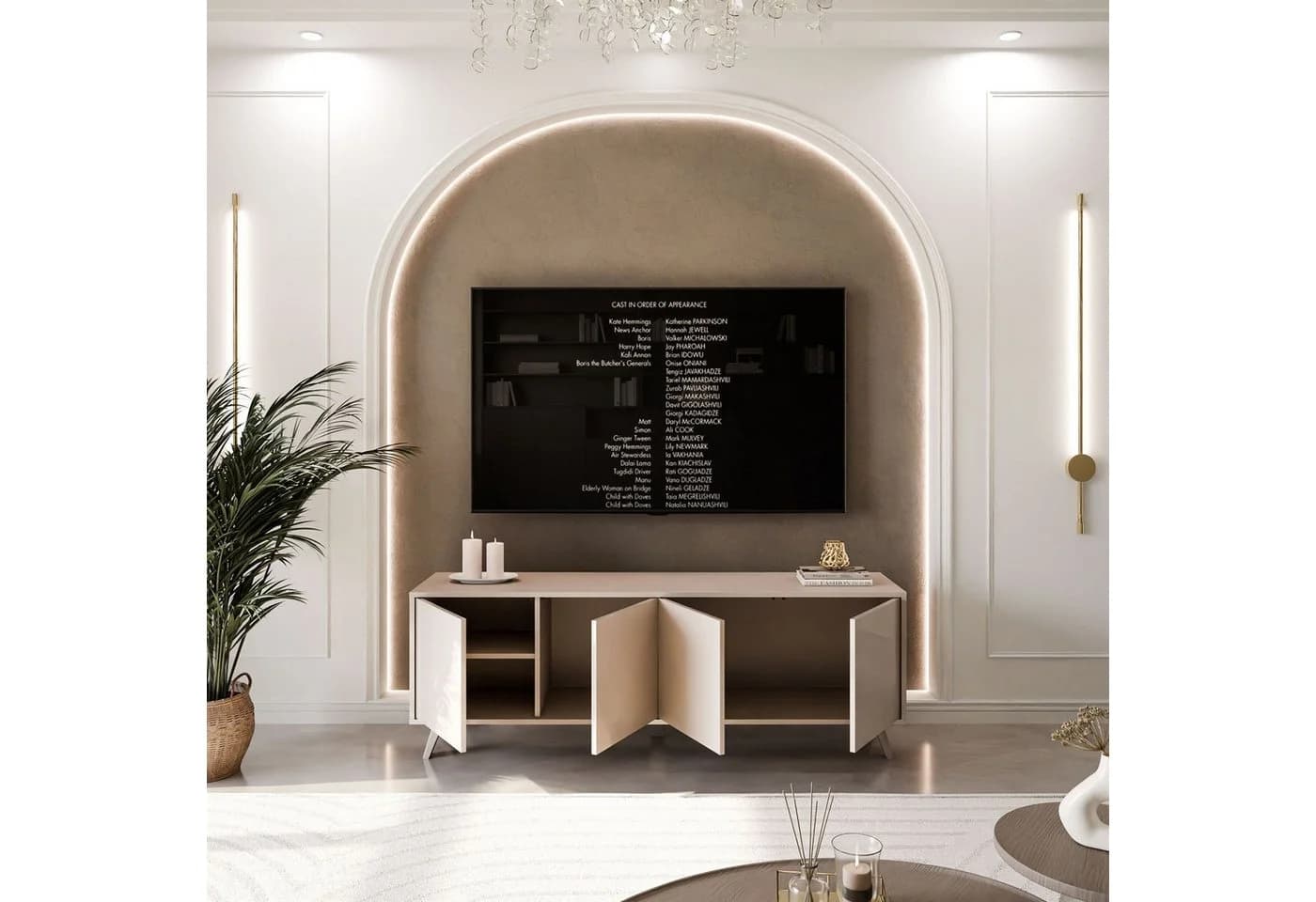 Lookway TV-Schrank SANAYI Kaschmir Push-to-Open - Bild 3