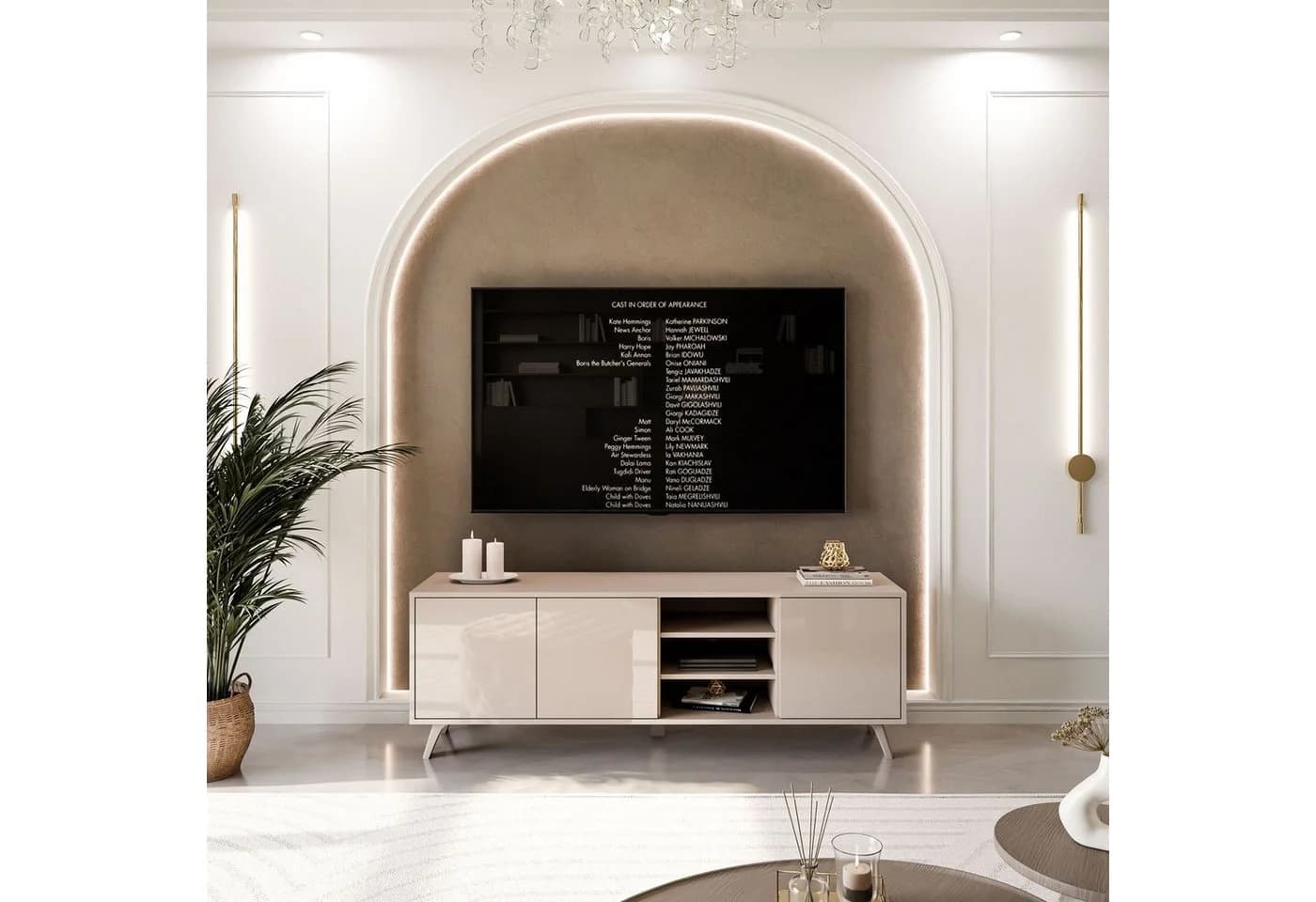 Lookway TV-Schrank SANAYI Kaschmir Push-to-Open - Bild 5