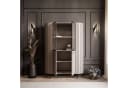 Lookway Vitrine ELODIE mit LED-Beleuchtung Schwarz/Gold Bild 3