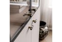 Lookway Vitrine ELODIE mit LED-Beleuchtung Schwarz/Gold Bild 4
