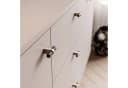 Lookway Kommode ELODIE 190 Schwarz/Kaschmir mit Soft-Close Bild 5