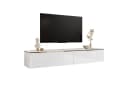Lookway Lowboard AURORA Weiß Hochglanz 180 cm mit LED-Beleuchtung Bild 2