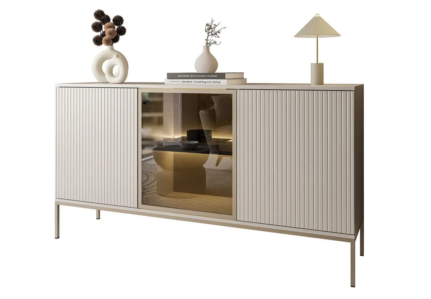 Lookway Kommode ECLIPSE K154 Kaschmir mit LED-Beleuchtung - Bild 2