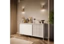 Lookway Kommode YASUMI 2D3S Beige 2 Türen 3 Schubladen Modern Bild 1