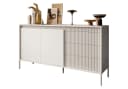Lookway Kommode YASUMI 2D3S Beige 2 Türen 3 Schubladen Modern Bild 2