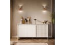 Lookway Kommode YASUMI 2D3S Beige 2 Türen 3 Schubladen Modern Bild 3