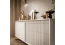 Lookway Kommode YASUMI 2D3S Beige 2 Türen 3 Schubladen Modern Bild 5