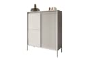 Lookway Kommode YASUMI 3D mit 3 Türen Beige Modern Bild 2