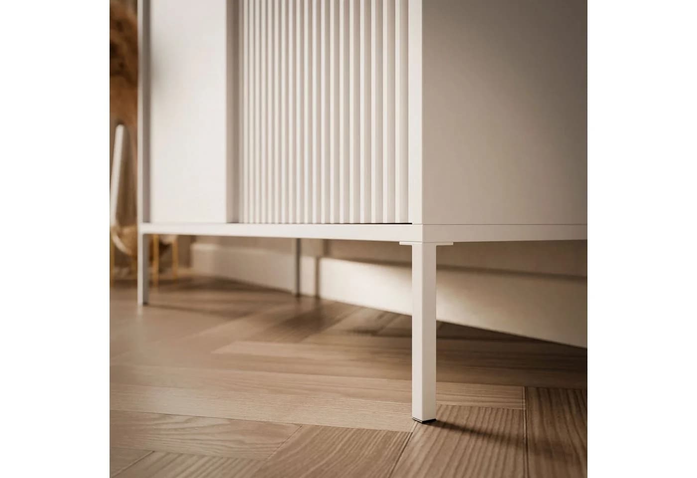 Lookway Kommode YASUMI 3D mit 3 Türen Beige Modern - Bild 5