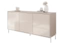 Lookway Kommode SANAYI Kaschmir Hochglanz Push-to-Open Bild 2