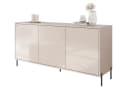 Lookway Kommode SANAYI Kaschmir Hochglanz Push-to-Open Bild 2