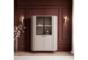 Lookway Standvitrine ELODIE II mit Glastüren und LED-Beleuchtung Bild 1