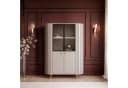 Lookway Standvitrine ELODIE II mit Glastüren und LED-Beleuchtung Bild 1