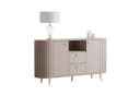 Lookway Kommode ELODIE II 150 cm Schwarz/Beige Soft-Close Bild 2