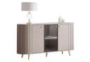 Lookway Kommode ELODIE 3D Schwarz/Kaschmir mit LED-Beleuchtung Bild 2