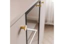 Lookway Kommode ELODIE 3D Schwarz/Kaschmir mit LED-Beleuchtung Bild 4