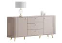 Lookway Kommode ELODIE II Schwarz/Kaschmir mit Soft-Close Bild 2