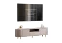 Lookway TV-Schrank ELODIE II mit Schublade Schwarz/Kaschmir Bild 2