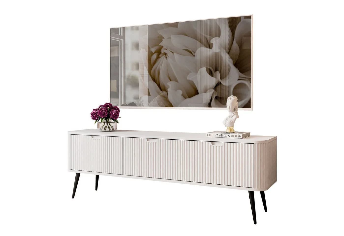 Lookway TV-Schrank ZAIRA 168 cm mit Soft-Close und Metallbeinen - Bild 2