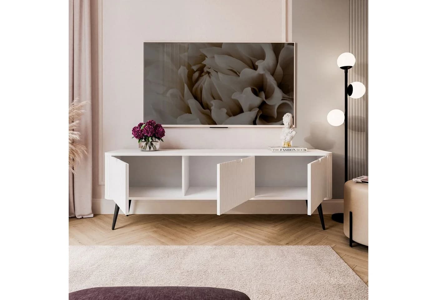 Lookway TV-Schrank ZAIRA 168 cm mit Soft-Close und Metallbeinen - Bild 4