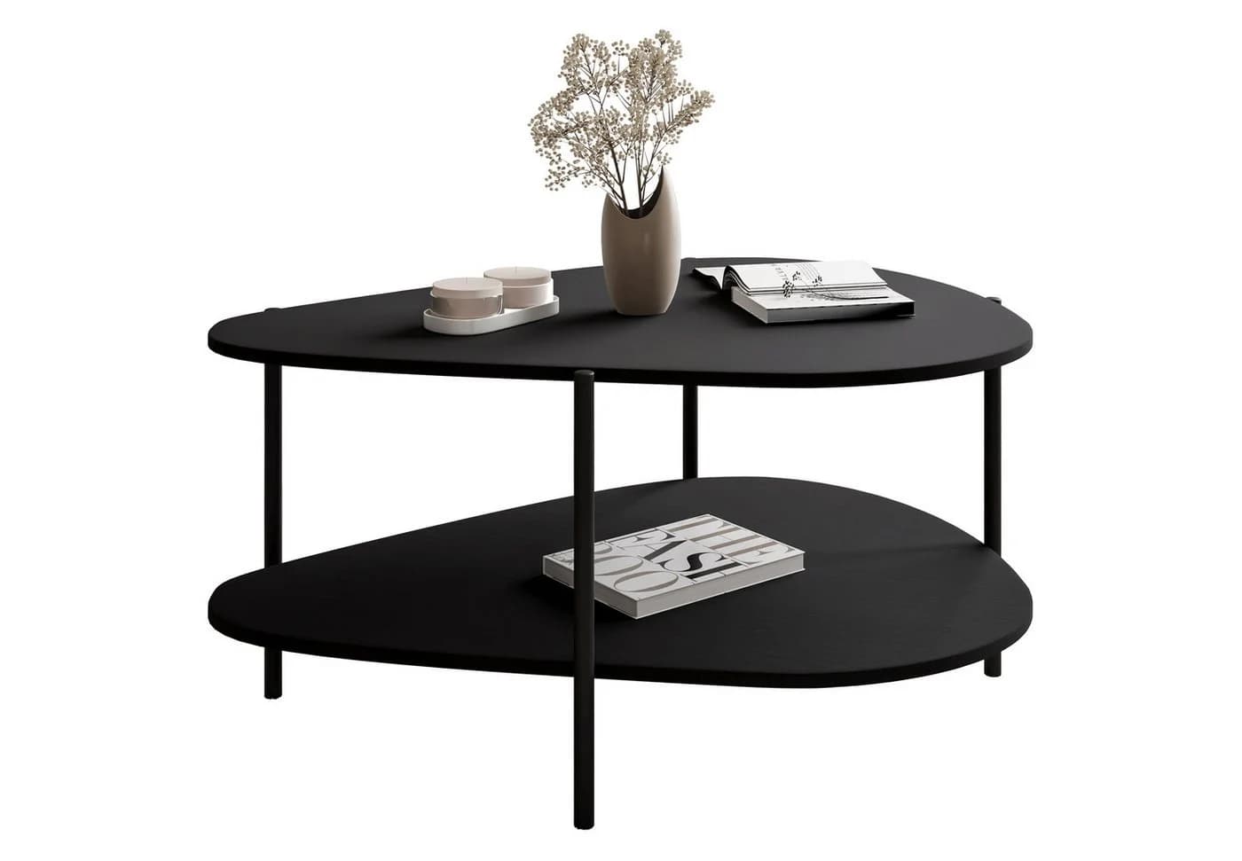 Lookway Couchtisch LUMI mit Ablage 90 cm Breite - Bild 2