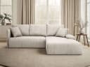 Lookway Ecksofa LAVIO L-Form mit Schlaffunktion Beige Bild 1