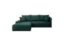 Lookway Ecksofa LAVIO L-Form Grün mit Schlaffunktion und Bettkasten Bild 4