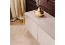 Lookway TV-Schrank COLGANTE 200 Kaschmir Hochglanz Metallbeinen Bild 5