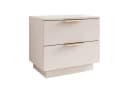 Lookway Nachttisch LINA 2S Kaschmir mit LED-Beleuchtung Bild 5