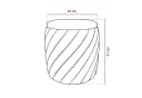 Lookway Hocker NOEL Gepolsterter Pouf mit Stauraum Aufklappbarer Sitzhocker Bild 5