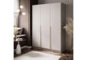 Lookway Kleiderschrank SAVAGE 3D Kaschmir Dreitüriger Schrank mit Kleiderstange Bild 1
