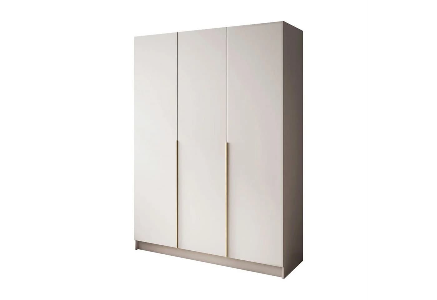 Lookway Kleiderschrank SAVAGE 3D Kaschmir Dreitüriger Schrank mit Kleiderstange - Bild 2