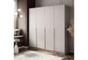 Lookway Kleiderschrank SAVAGE 4D in Kaschmir Vier­türiger Kleiderschrank Bild 1