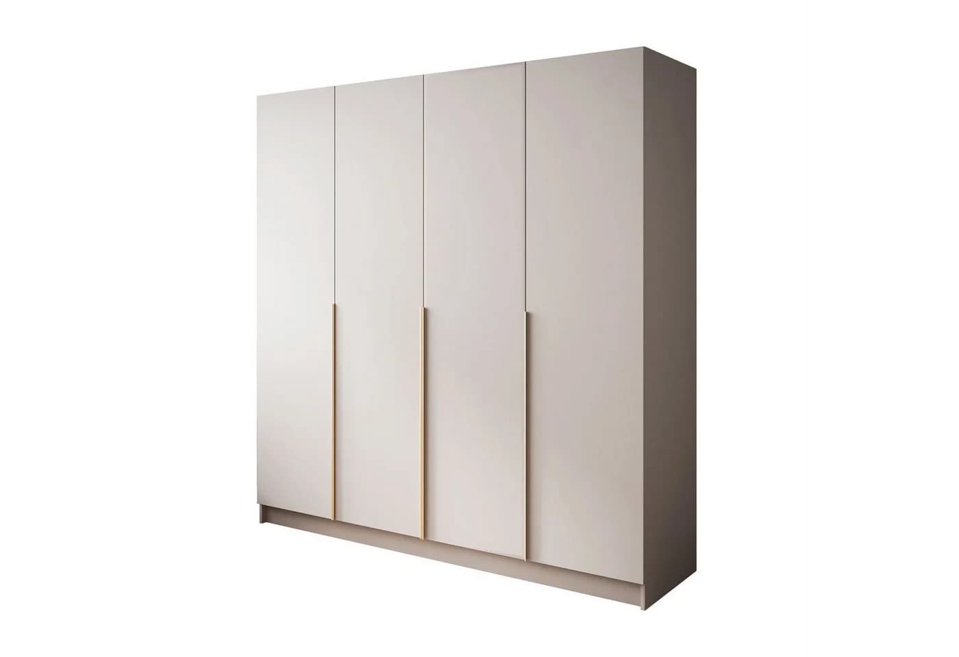 Lookway Kleiderschrank SAVAGE 4D in Kaschmir Vier­türiger Kleiderschrank - Bild 2