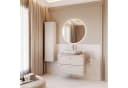 Lookway Badmöbel-Set IVORY 80 cm Sandbeige Soft-Close Bild 1