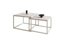 Lookway Couchtisch YOSHI 2in1 Matt Kaschmir 2er-Set Bild 2