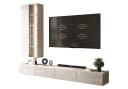 Lookway Wohnwand CARMEN mit LED-Beleuchtung, Hochglanz-Fronten Bild 2