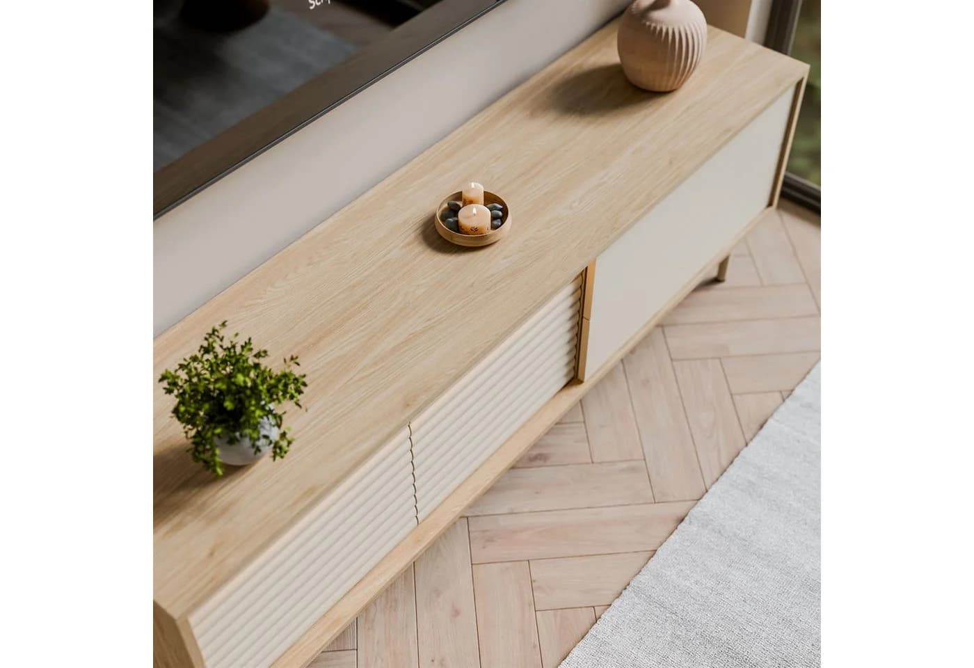 Lookway TV-Schrank FLORENCE mit LED-Beleuchtung - Bild 5