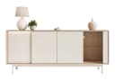 Lookway Kommode FLORENCE 3D1W mit LED-Beleuchtung Kaschmir Bild 2