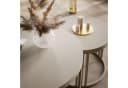Lookway Couchtisch LORI 2in1 MATT, runder Couchtisch mit kaschmirfarbenem Gestell Bild 3